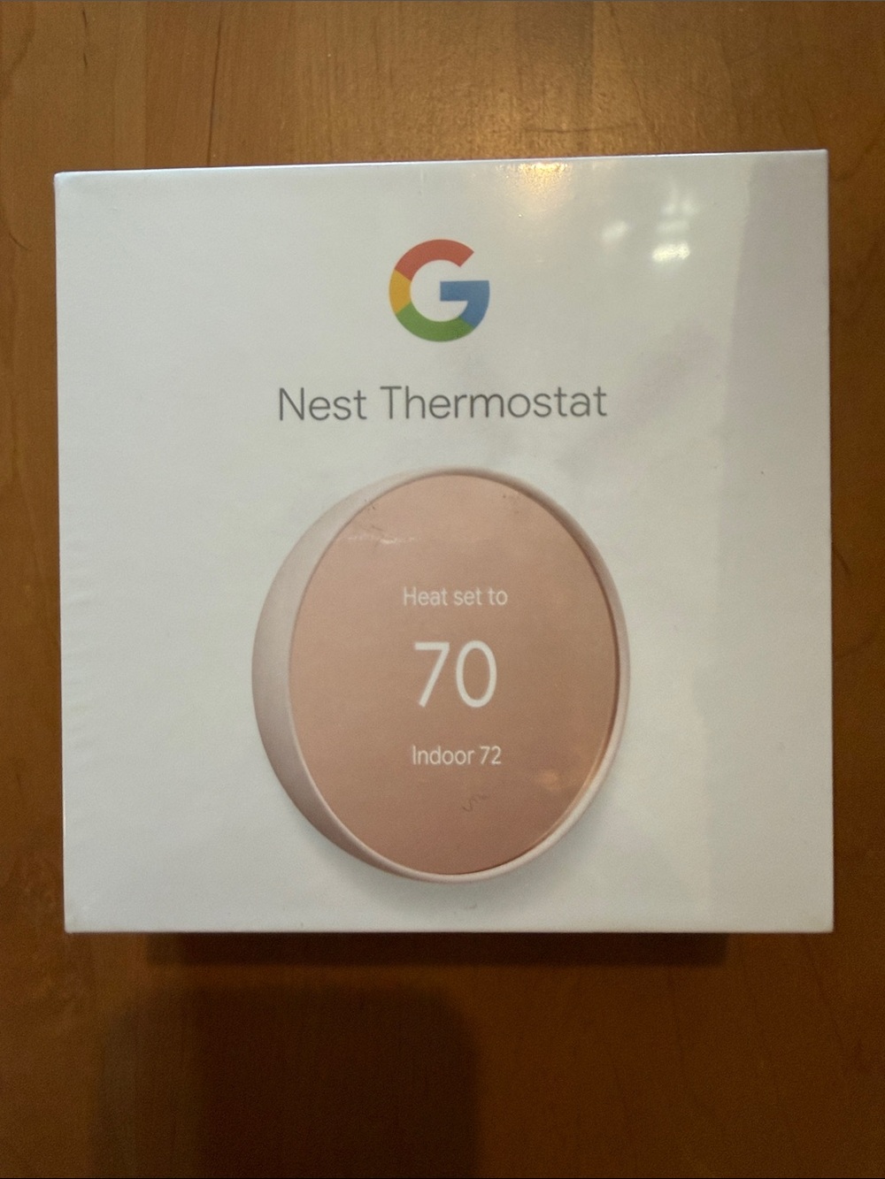 Brand New Factory Sealed Google Nest Thermostat Rose Gold